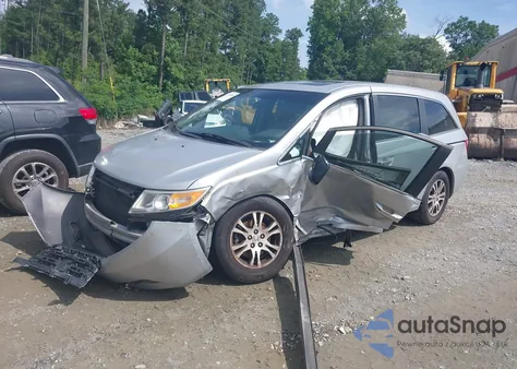 2012 Honda Odyssey Ex-L z USA, uszkodzony, nr VIN 5FNRL5H60CB088767